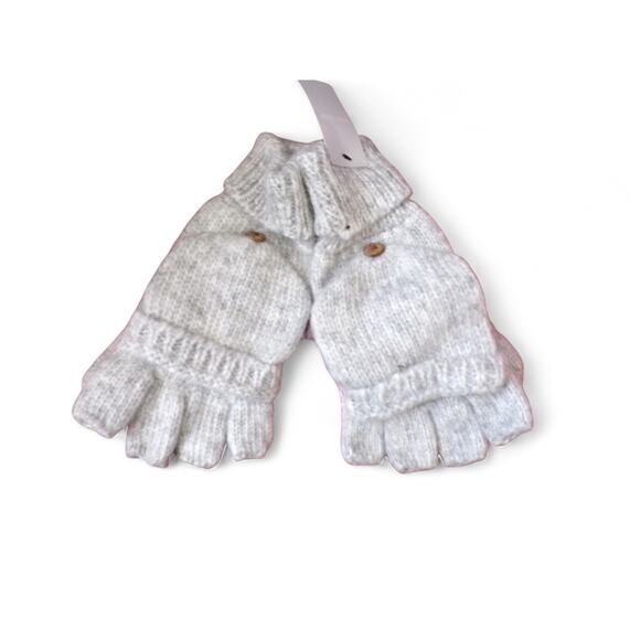 West Loop Fingerless Gloves Convert to Mittens 85% Acrylic 15% Polyester - Picture 4 of 5